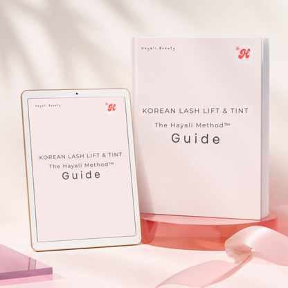 Korean Lash Lift & Tint: The Hayali Method™ – 107-Page Digital Guide